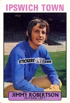 Sticker Jimmy Robertson - Footballers 1971-1972
 n. 8 - A&BC