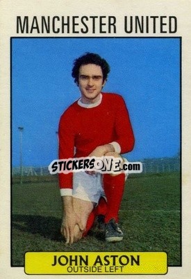 Cromo John Aston - Footballers 1971-1972
 n. 32 - A&BC