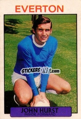 Sticker John Hurst - Footballers 1971-1972
 n. 119 - A&BC
