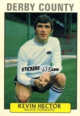 Sticker Kevin Hector - Footballers 1971-1972
 n. 115 - A&BC