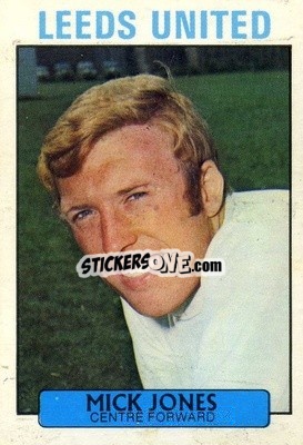 Sticker Mick Jones - Footballers 1971-1972
 n. 111 - A&BC