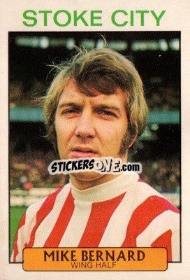 Cromo Mike Bernard - Footballers 1971-1972
 n. 131 - A&BC