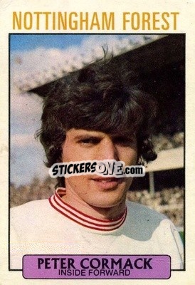 Sticker Peter Cormack - Footballers 1971-1972
 n. 83 - A&BC