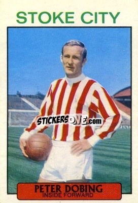 Sticker Peter Dobing - Footballers 1971-1972
 - A&BC