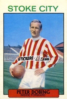 Sticker Peter Dobing - Footballers 1971-1972
 n. 86 - A&BC