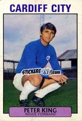 Sticker Peter King - Footballers 1971-1972
 n. 89 - A&BC