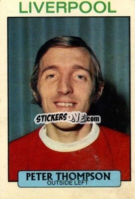 Sticker Peter Thompson - Footballers 1971-1972
 n. 77 - A&BC