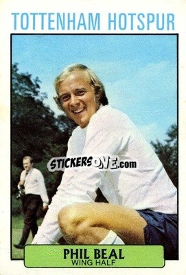 Sticker Phil Beal - Footballers 1971-1972
 - A&BC