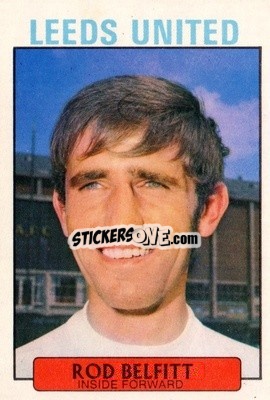 Sticker Rod Belfitt - Footballers 1971-1972
 - A&BC