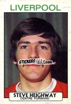 Sticker Steve Heighway - Footballers 1971-1972
 - A&BC