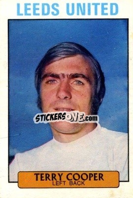 Figurina Terry Cooper - Footballers 1971-1972
 n. 104 - A&BC