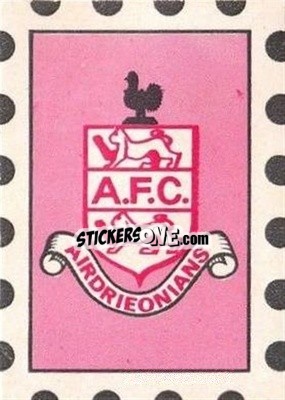 Sticker Airdrieonians - Scottish Footballers 1971-1972
 n. CC2 - A&BC