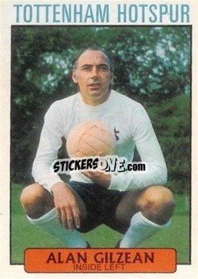 Sticker Alan Gilzean - Scottish Footballers 1971-1972
 - A&BC