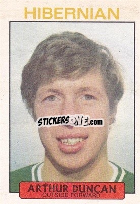 Sticker Arthur Duncan - Scottish Footballers 1971-1972
 - A&BC