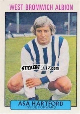 Sticker Asa Hartford - Scottish Footballers 1971-1972
 - A&BC