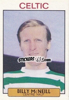 Sticker Billy McNeill - Scottish Footballers 1971-1972
 n. 23 - A&BC