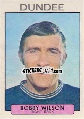 Sticker Bobby Wilson - Scottish Footballers 1971-1972
 - A&BC