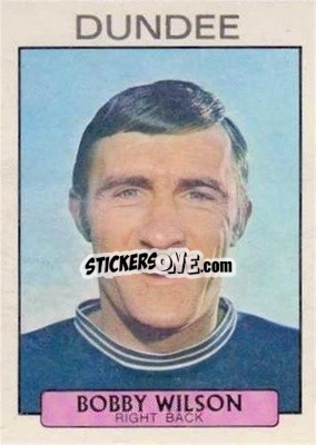 Sticker Bobby Wilson - Scottish Footballers 1971-1972
 n. 53 - A&BC