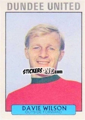 Sticker Davie Wilson - Scottish Footballers 1971-1972
 - A&BC