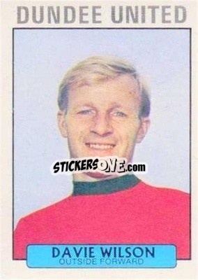 Sticker Davie Wilson - Scottish Footballers 1971-1972
 n. 22 - A&BC