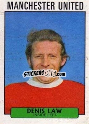 Sticker Denis Law - Scottish Footballers 1971-1972
 n. 111 - A&BC