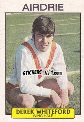Sticker Derek Whiteford - Scottish Footballers 1971-1972
 n. 131 - A&BC