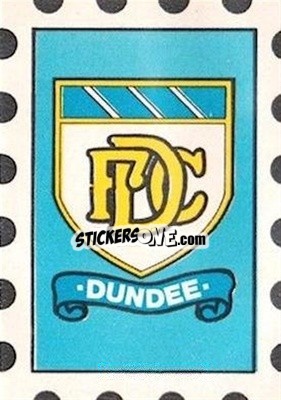Sticker Dundee - Scottish Footballers 1971-1972
 n. CC6 - A&BC