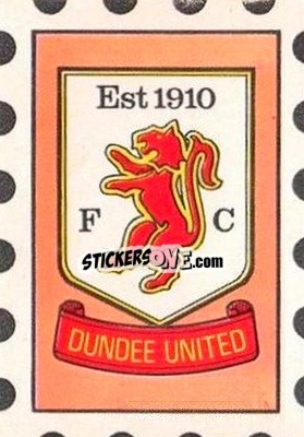 Cromo Dundee United - Scottish Footballers 1971-1972
 n. CC7 - A&BC