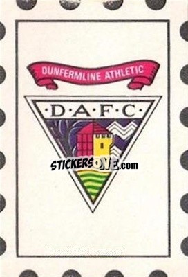 Sticker Dunfermline Athletic - Scottish Footballers 1971-1972
 n. CC8 - A&BC