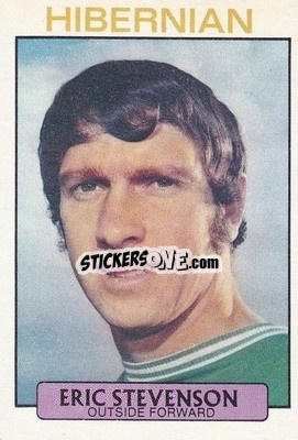 Sticker Eric Stevenson - Scottish Footballers 1971-1972
 - A&BC
