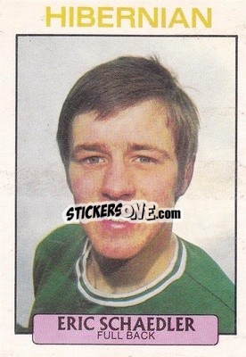 Sticker Erich Schaedler  - Scottish Footballers 1971-1972
 - A&BC