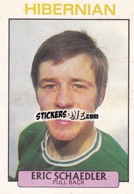 Sticker Erich Schaedler  - Scottish Footballers 1971-1972
 n. 100 - A&BC
