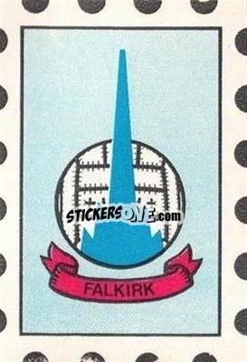 Sticker Falkirk - Scottish Footballers 1971-1972
 n. CC9 - A&BC