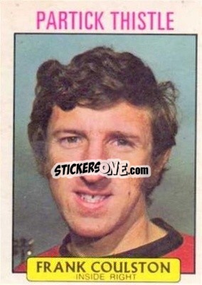 Sticker Frank Coulston - Scottish Footballers 1971-1972
 - A&BC