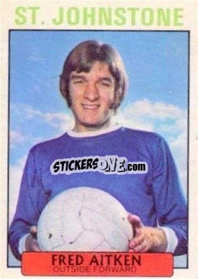 Sticker Fred Aitken - Scottish Footballers 1971-1972
 n. 109 - A&BC