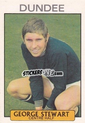 Sticker George Stewart - Scottish Footballers 1971-1972
 - A&BC
