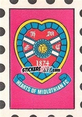 Sticker Heart of Midlothian - Scottish Footballers 1971-1972
 n. CC10 - A&BC