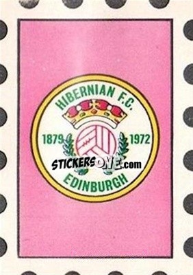 Sticker Hibernian - Scottish Footballers 1971-1972
 - A&BC