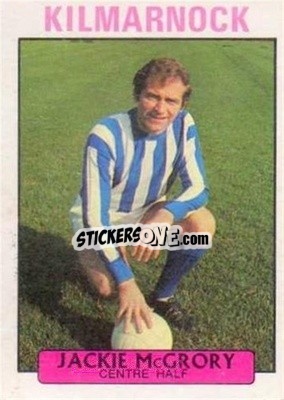 Sticker Jackie McGrory - Scottish Footballers 1971-1972
 n. 125 - A&BC