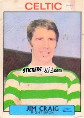 Cromo Jim Craig - Scottish Footballers 1971-1972
 - A&BC