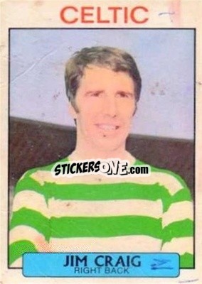 Sticker Jim Craig - Scottish Footballers 1971-1972
 n. 143 - A&BC