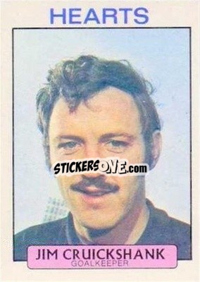 Sticker Jim Cruickshank - Scottish Footballers 1971-1972
 n. 7 - A&BC