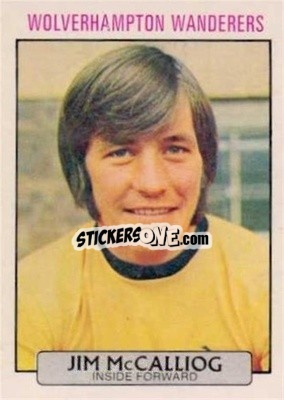 Sticker Jim McCalliog - Scottish Footballers 1971-1972
 - A&BC