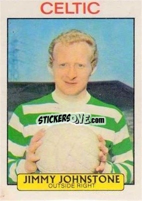 Sticker Jimmy Johnstone - Scottish Footballers 1971-1972
 n. 47 - A&BC
