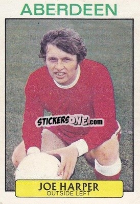 Cromo Joe Harper - Scottish Footballers 1971-1972
 - A&BC
