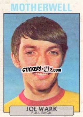 Sticker Joe Wark - Scottish Footballers 1971-1972
 n. 80 - A&BC