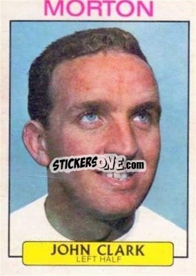 Sticker John Clark - Scottish Footballers 1971-1972
 n. 135 - A&BC
