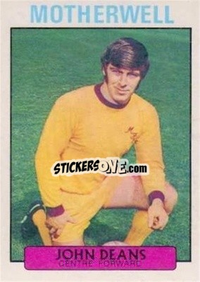 Sticker John Deans - Scottish Footballers 1971-1972
 n. 52 - A&BC