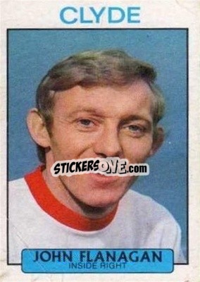 Cromo John Flanagan - Scottish Footballers 1971-1972
 - A&BC