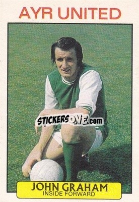 Sticker John Graham - Scottish Footballers 1971-1972
 - A&BC